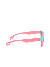 FROGGY Pink Plastic Full Rim UV Protected Stylish Sunglasses For Kids Boys & Girls-8239A-PK