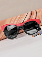 FROGGY Black Plastic Full Rim UV Protected Stylish Sunglasses For Kids Boys & Girls-8240A-BK