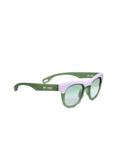 FROGGY Green Plastic Full Rim UV Protected Stylish Sunglasses For Kids Boys & Girls-8240A-GR
