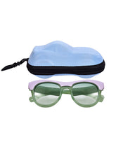 FROGGY Green Plastic Full Rim UV Protected Stylish Sunglasses For Kids Boys & Girls-8240A-GR