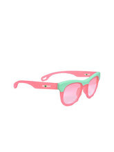 FROGGY Pink Plastic Full Rim UV Protected Stylish Sunglasses For Kids Boys & Girls-8240A-PK