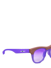 FROGGY Purple Plastic Full Rim UV Protected Stylish Sunglasses For Kids Boys & Girls-8240A-PR