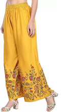 Elegant Half Print Palazzo with Modern Touch HOBK296