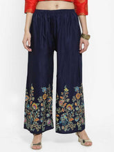 Fleurt Half Print Palazzo – Perfect Blend of Style HOBK297