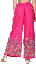 Fleurt Unique Half Print Palazzo for Everyday Fashion HOBK298
