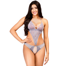 Fleurt Grey Lycra Forbes Lingerie Set - One Size (Free Size) For Women Fleurt-Set-LTD-GRY