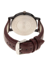 FLUID White Leather Strap Watches For Men FLWatch23-804G-WH01