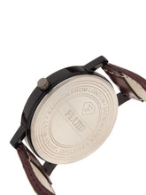 FLUID White Leather Strap Watches For Men FLWatch23-804G-WH01