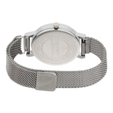 Fluid  Silver Round Allow Strap Analog Watches for Women FLWatch23-023-SL02