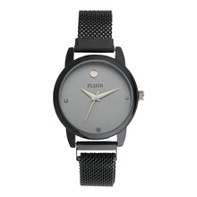 Fluid  Grey Round Allow Strap Analog Watches for Women FLWatch24-815L-GRY