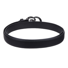 Sandy D Carter Women Black Artificial Leather Stylish Waist Belt for Jeans & Dress SDC-017-BK