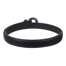 Sandy D Carter Women Black Artificial Leather Stylish Waist Belt for Jeans & Dress SDC-018-BK