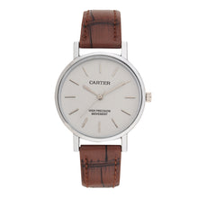 Sandy D Carter Synthetic Brown Analogue Round Watches for Women_SDC24-115L-BR