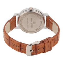 Sandy D Carter Synthetic Tan Analogue Round Watches for Women_SDC24-116L-TN