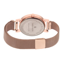 Sandy D Carter Metal Rose Gold Analogue Round Watches for Women_Sandy D Carter-78-RG-SL