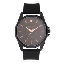 Sandy D Carter Silicon Black Analogue Round Watches for Men_SDC24-94-BK