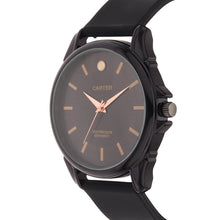 Sandy D Carter Silicon Black Analogue Round Watches for Men_SDC24-94-BK