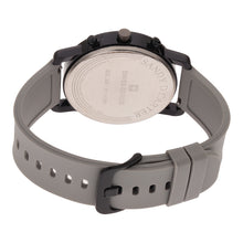 Sandy D Carter Silicon Grey Analogue Round Watches for Men_SDC24-96-GRY