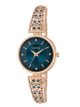 Sandy D Carter Metal Blue Analogue Round Watches for Women_Sandy D Carter-224-BL
