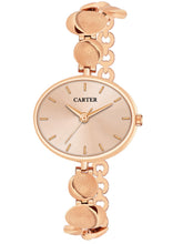 Sandy D Carter Metal Rose Gold Analogue Round Watches for Women_Sandy D Carter-206-RG