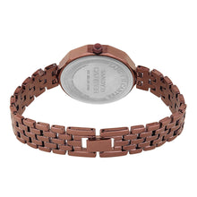 Sandy D Carter Metal White Analogue Round Watches for Women_SDC24-32-WH
