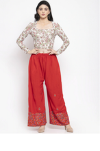 Printed Palazzo Styles for Effortless Fashion HOBK375