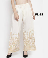 Traditional Print Palazzo – Ethnic & Elegant HOBK396