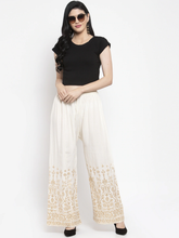Traditional Print Palazzo – Ethnic & Elegant HOBK396