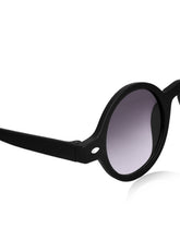 Celebrity Black Oval Plastic Sunglasses For Women CLSN25-534-01