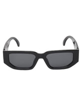 Celebrity Full Rim Black Plastic Frame With Black UV Protected Lens Wayfarer Sunglasses for Men & Women_8217-8