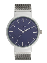 FLUID Blue Stainless Steel Strap Watches For Men FLWatch24-810G-BL01