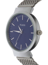 FLUID Blue Stainless Steel Strap Watches For Men FLWatch24-810G-BL01