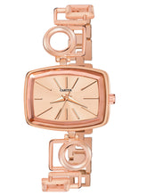 Sandy D Carter Metal Rose Gold Analogue Rectangular Watches for Women_Sandy D Carter-136-RG