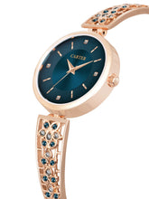 Sandy D Carter Metal Blue Analogue Round Watches for Women_Sandy D Carter-224-BL